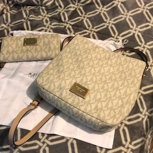 Michael Kors wallet and purse set